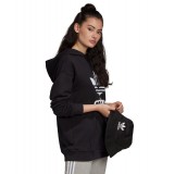 adidas Originals ADICOLOR TREFOIL HOODIE FM3307 Μαύρο Εικόνα 4