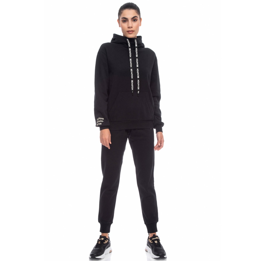 BE:NATION NATUREVERSE HOODIE 06102303-01 Μαύρο