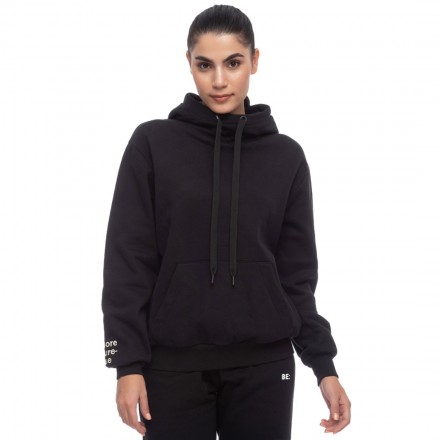 BE:NATION NATUREVERSE HOODIE 06102303-01 Μαύρο