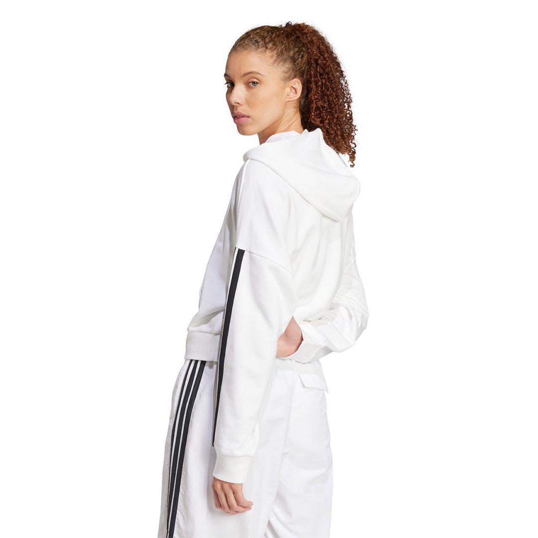 adidas sportswear W 3S FT QZ HD JN1948 White