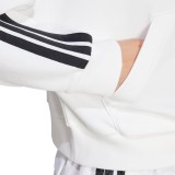 adidas sportswear W 3S FT QZ HD JN1948 White Image 2