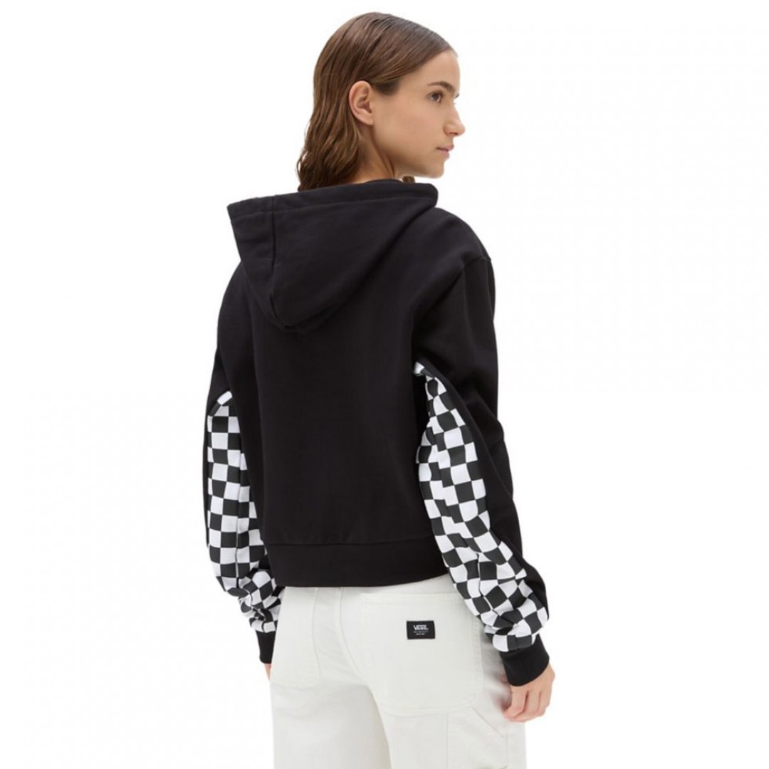 VANS BOOM BOOM CHECK IT HOODIE VN00045DBLK-BLK Black