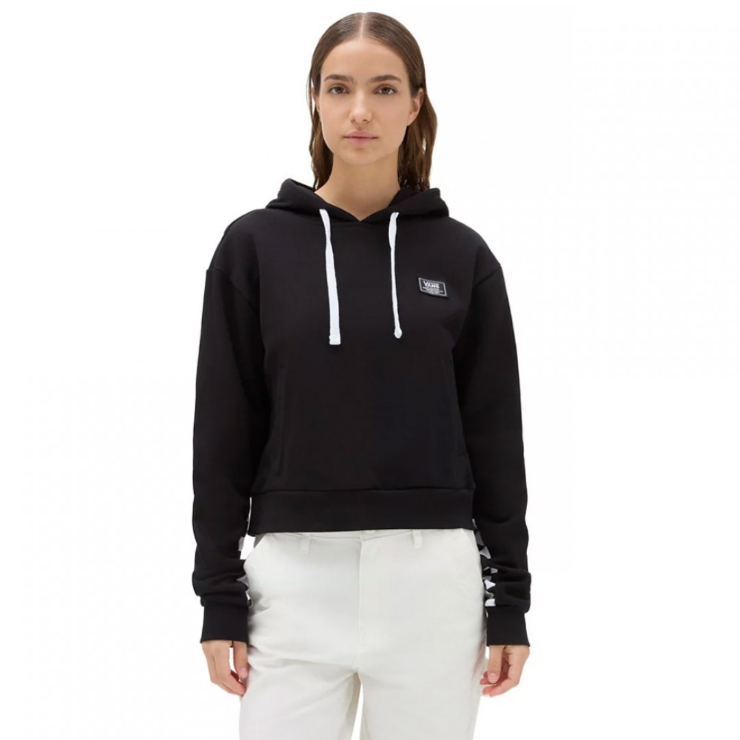 VANS BOOM BOOM CHECK IT HOODIE VN00045DBLK-BLK Black