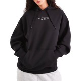 VANS TALK TALK OS HOODIE VN000RDFBLK-BLK Black Image 