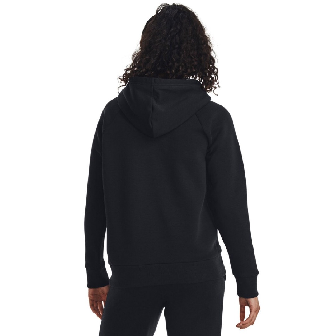 UNDER ARMOUR RIVAL FLEECE BIG LOGO HDY 1379501-001 Black