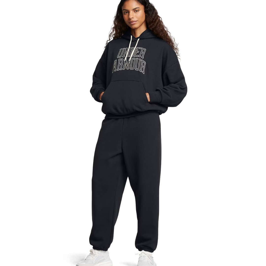 UNDER ARMOUR UA ICON HWT TERRY OS HDY 1386494-001 Μαύρο