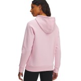 UNDER ARMOUR RIVAL FLC SHIMMER HDY 6003710-647 Ροζ Εικόνα 0