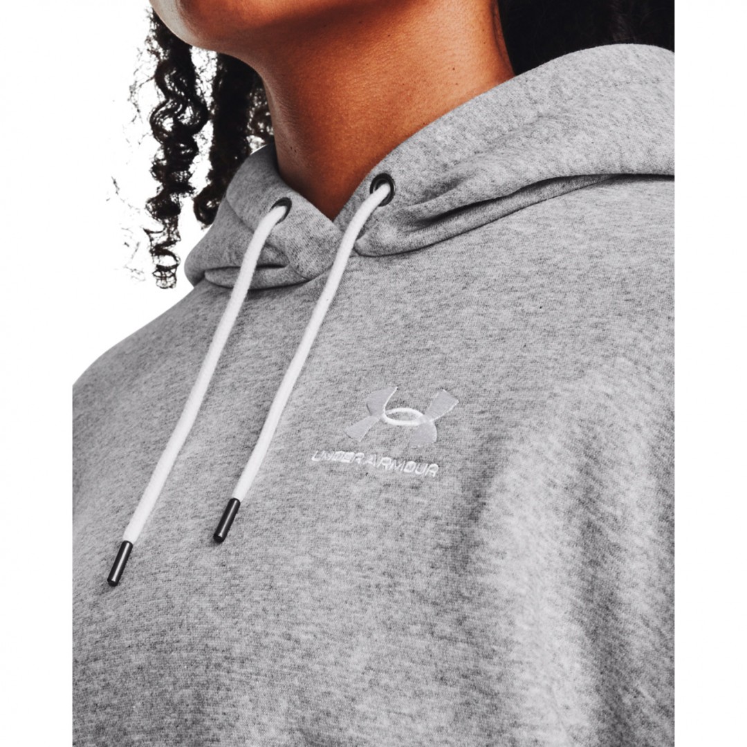 UNDER ARMOUR ICON FLEECE OS HOODIE 1379495-012 Grey