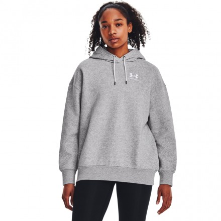 UNDER ARMOUR ICON FLEECE OS HOODIE 1379495-012 Grey