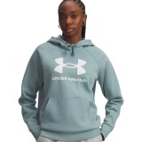 UNDER ARMOUR RIVAL FLEECE BIG LOGO HDY 1379501-323 Green Image 