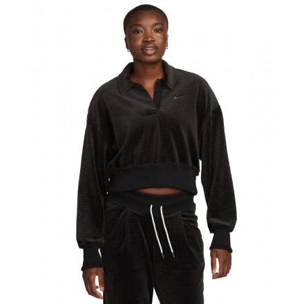 NIKE W NSW VLR POLO A1 DV7814-010 Black