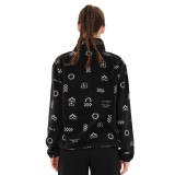 EMERSON WOMEN'S HALF ZIP FLEECE 262.EW28.141-PR634 BLACK Black Image 0