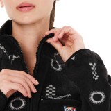 EMERSON WOMEN'S HALF ZIP FLEECE 262.EW28.141-PR634 BLACK Black Image 2
