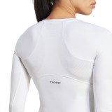 adidas Performance TF LS TEE IX3259 Λευκό Εικόνα 2