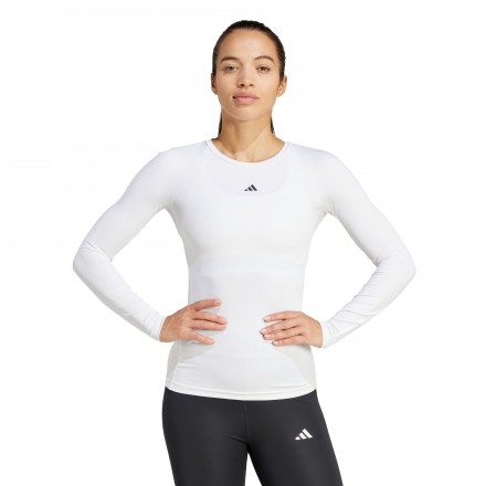 adidas Performance TF LS TEE IX3259 Λευκό