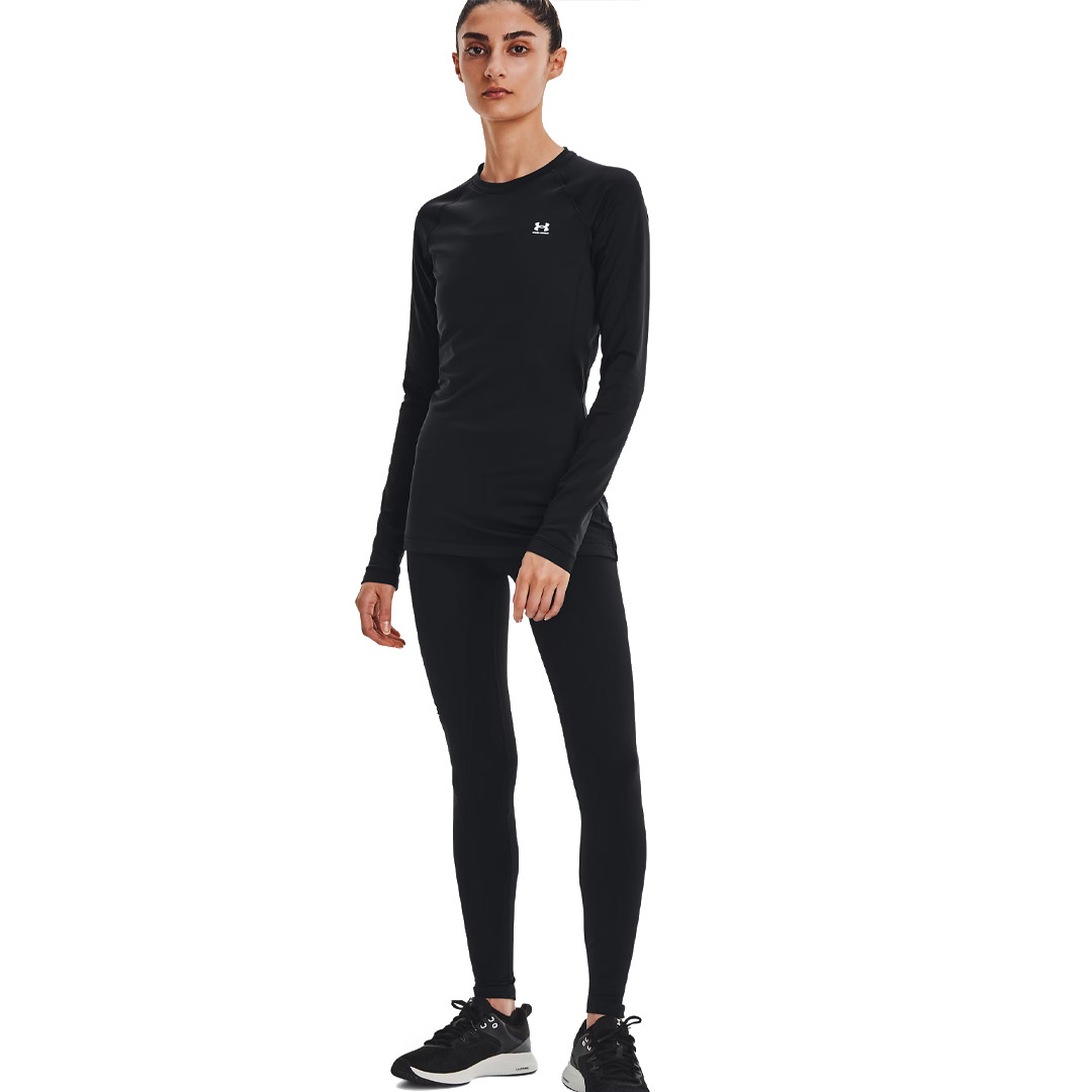 UNDER ARMOUR CG AUTHENTICS CREW 1368701-001 Μαύρο