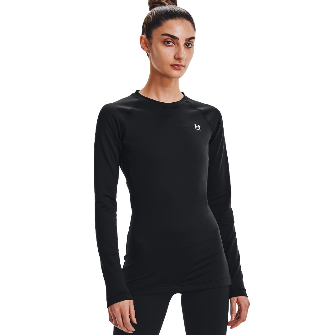 UNDER ARMOUR CG AUTHENTICS CREW 1368701-001 Μαύρο