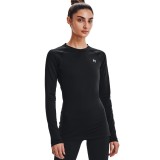 UNDER ARMOUR CG AUTHENTICS CREW 1368701-001 Μαύρο Εικόνα 