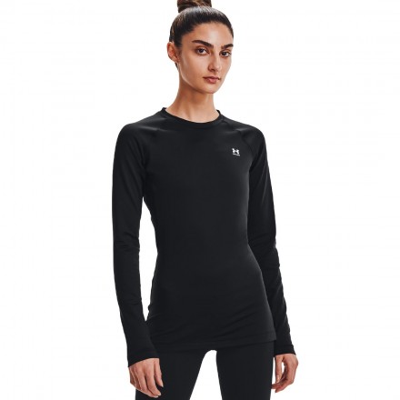UNDER ARMOUR CG AUTHENTICS CREW 1368701-001 Μαύρο