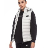 BE:NATION ESSENTIALS PUFFER VEST DETACHABLE HOOD 08102304-3A Γκρί Εικόνα 1