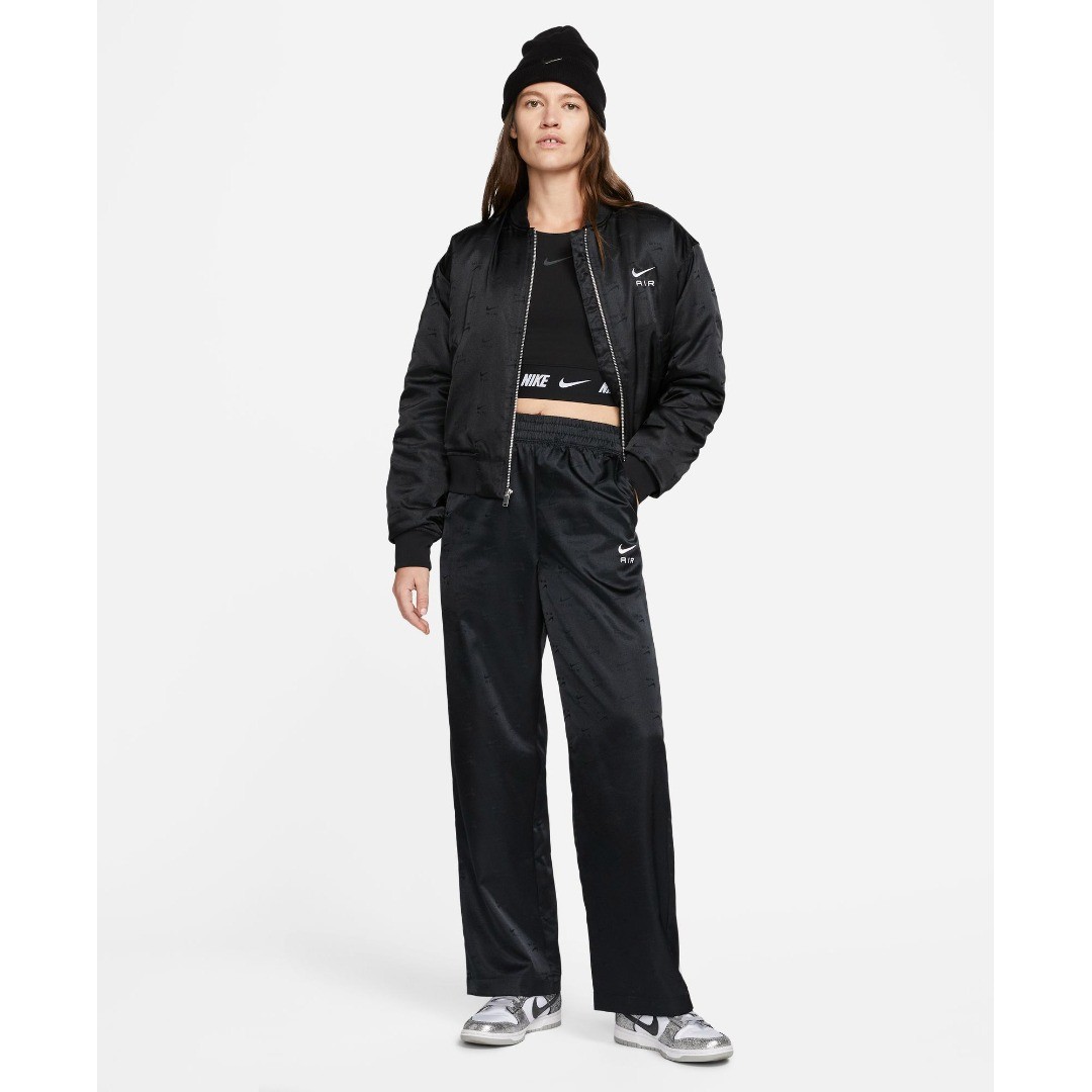 NIKE W NSW AIR BMBR JKT DV4372-010 Μαύρο