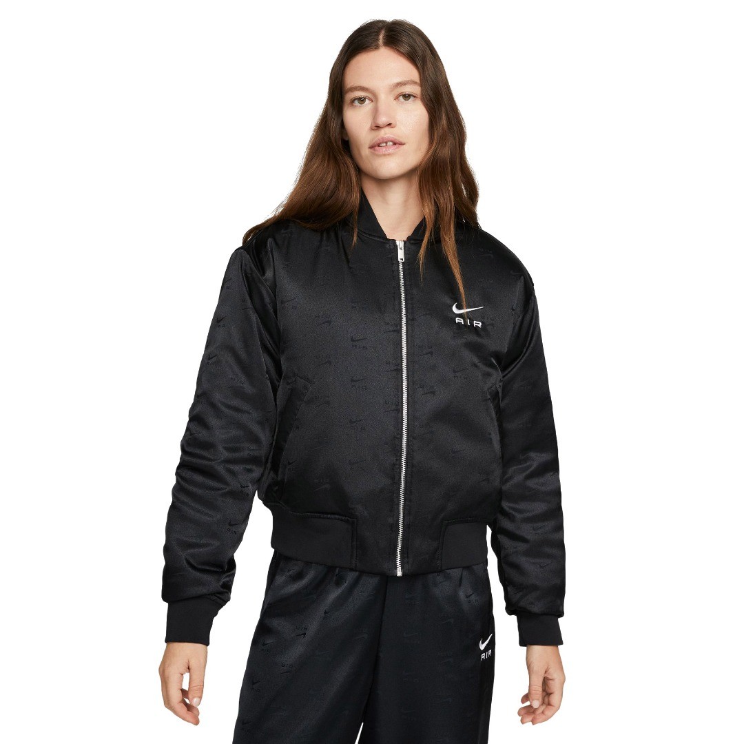 NIKE W NSW AIR BMBR JKT DV4372-010 Μαύρο