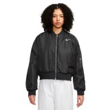 NIKE W NSW FAUX FUR BOMBEER FB8692-010 Μαύρο Εικόνα 
