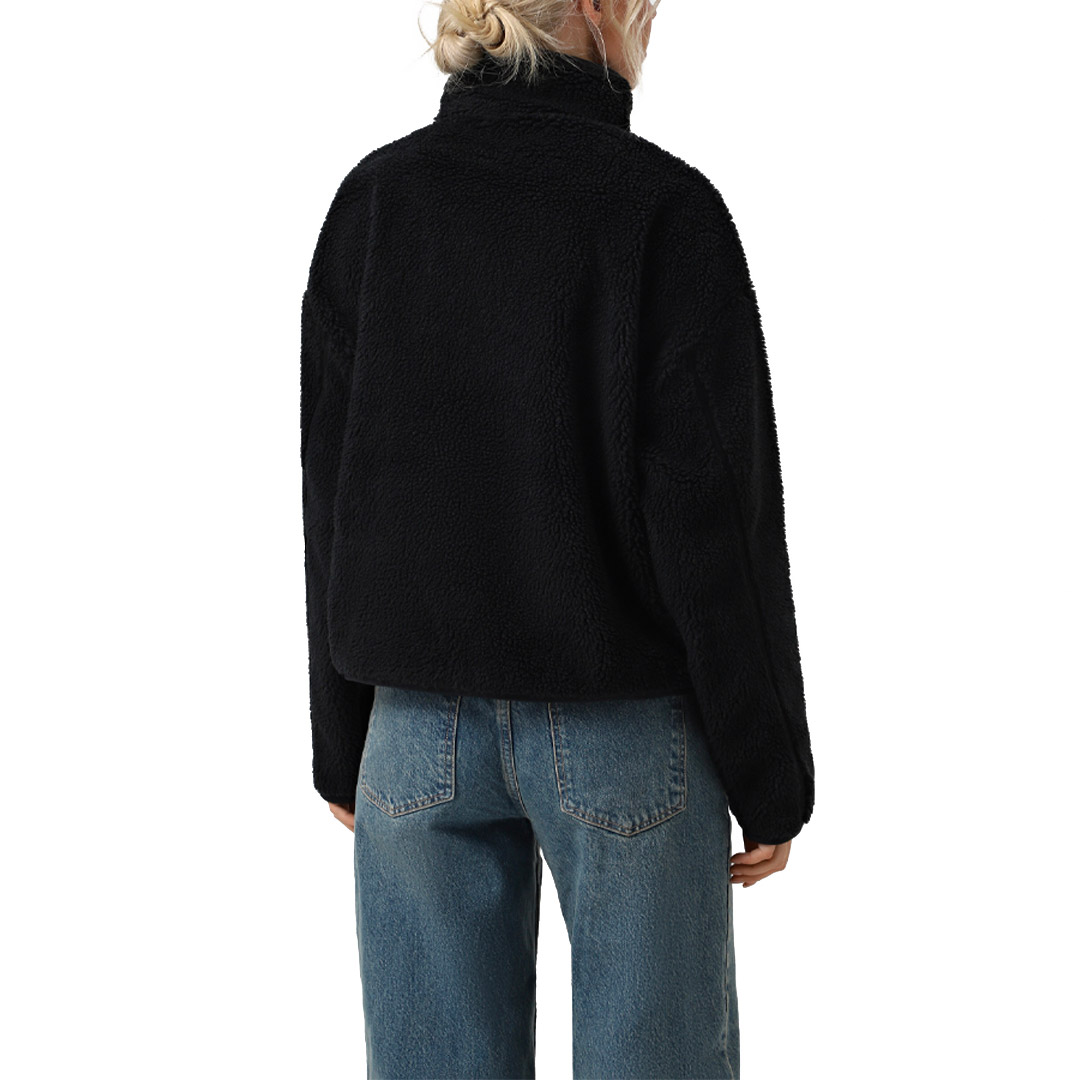 CONVERSE SHERPA FULL-ZIP JACKET 10027056-A01 Black