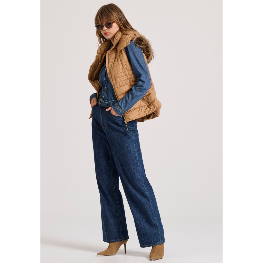FUNKY BUDDHA FBL010-102-01-CAMEL Καφέ