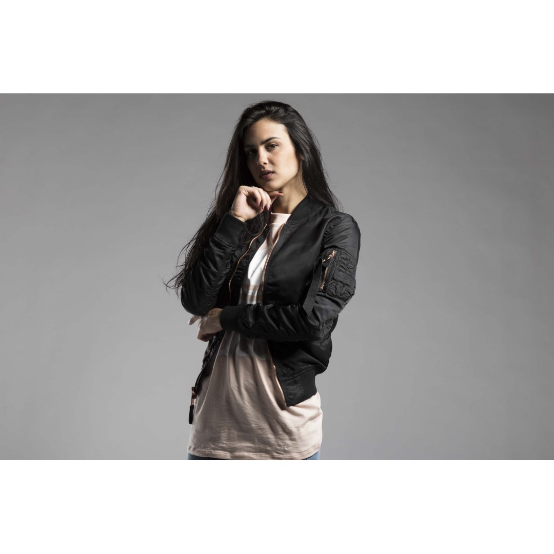 ALPHA INDUSTRIES MA-1 VFLW WMN 156001 Black