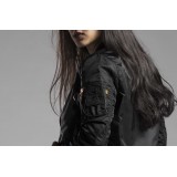 ALPHA INDUSTRIES MA-1 VFLW WMN 156001 Black Image 1