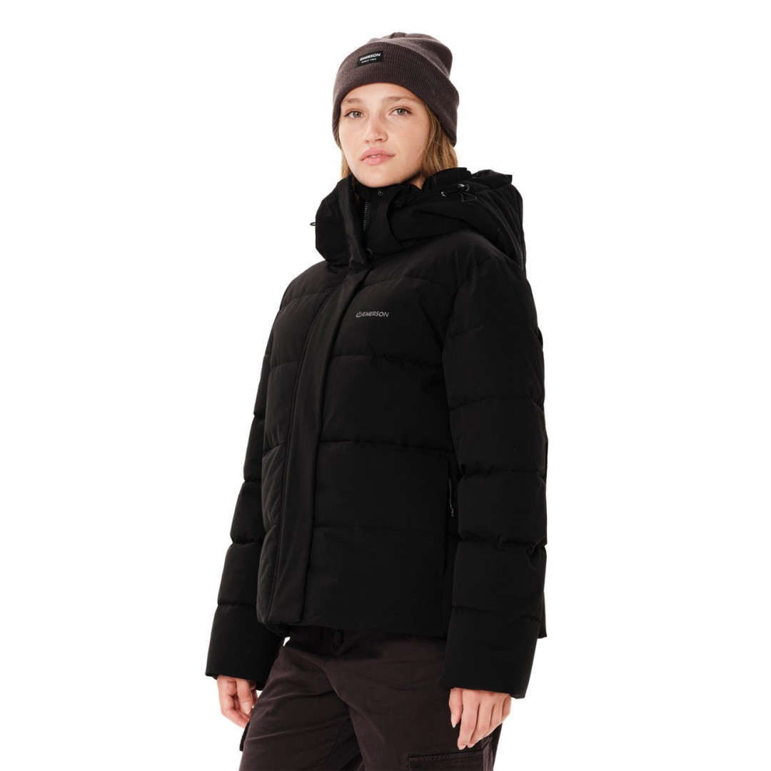 EMERSON WOMEN'S PUFFER JACKET 262.EW10.81-BLACK Μαύρο