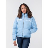 KARL KANI RETRO REVIRSIBLE PUFFER JACKET KW223-042-1-LIGHT BLUE Colorful Image 1