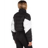 adidas Originals CROPPED PUFFER JACKET ED7598 White-Black Image 0