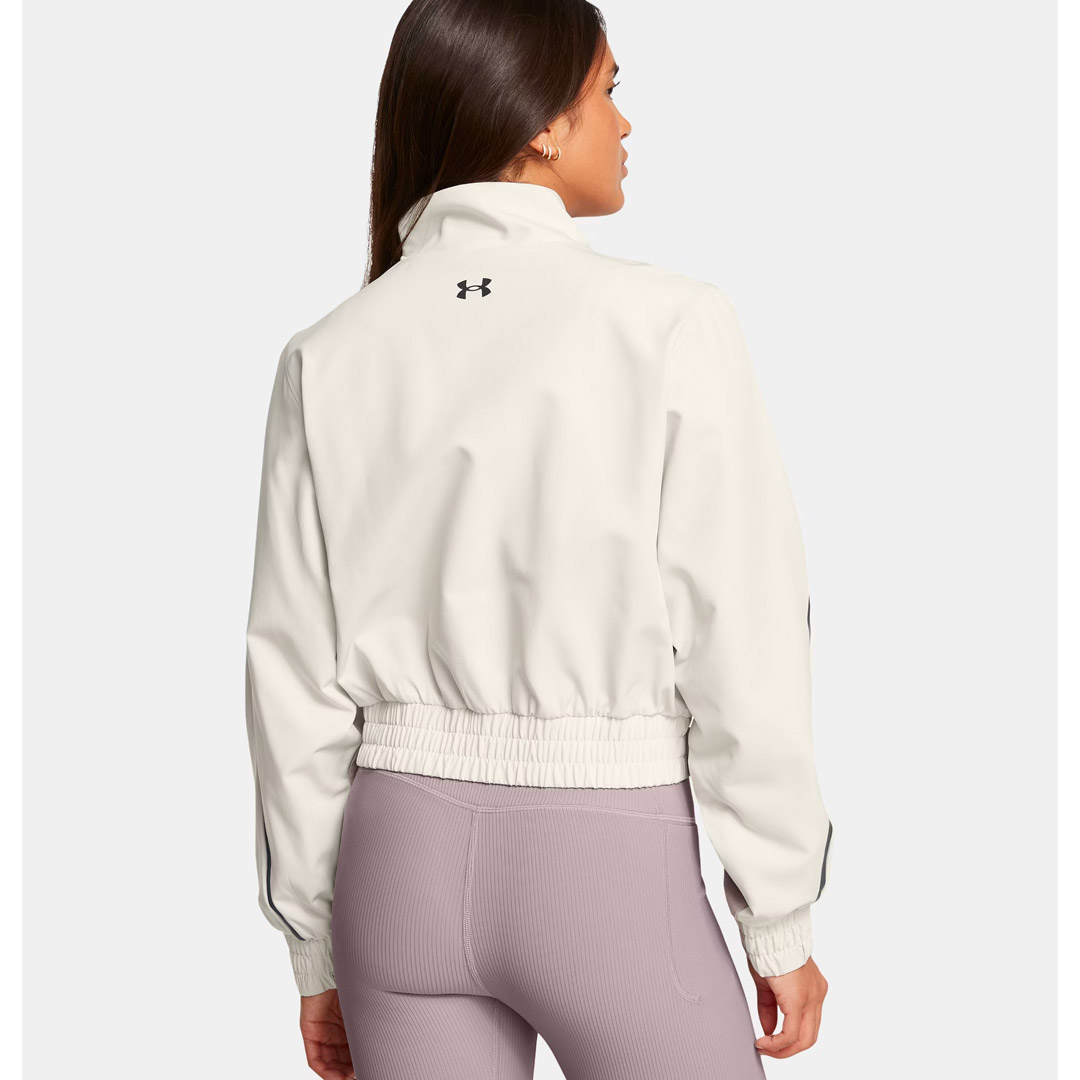 UNDER ARMOUR UNSTOPPABLE CROP JACKET 1386479-110 Ecru