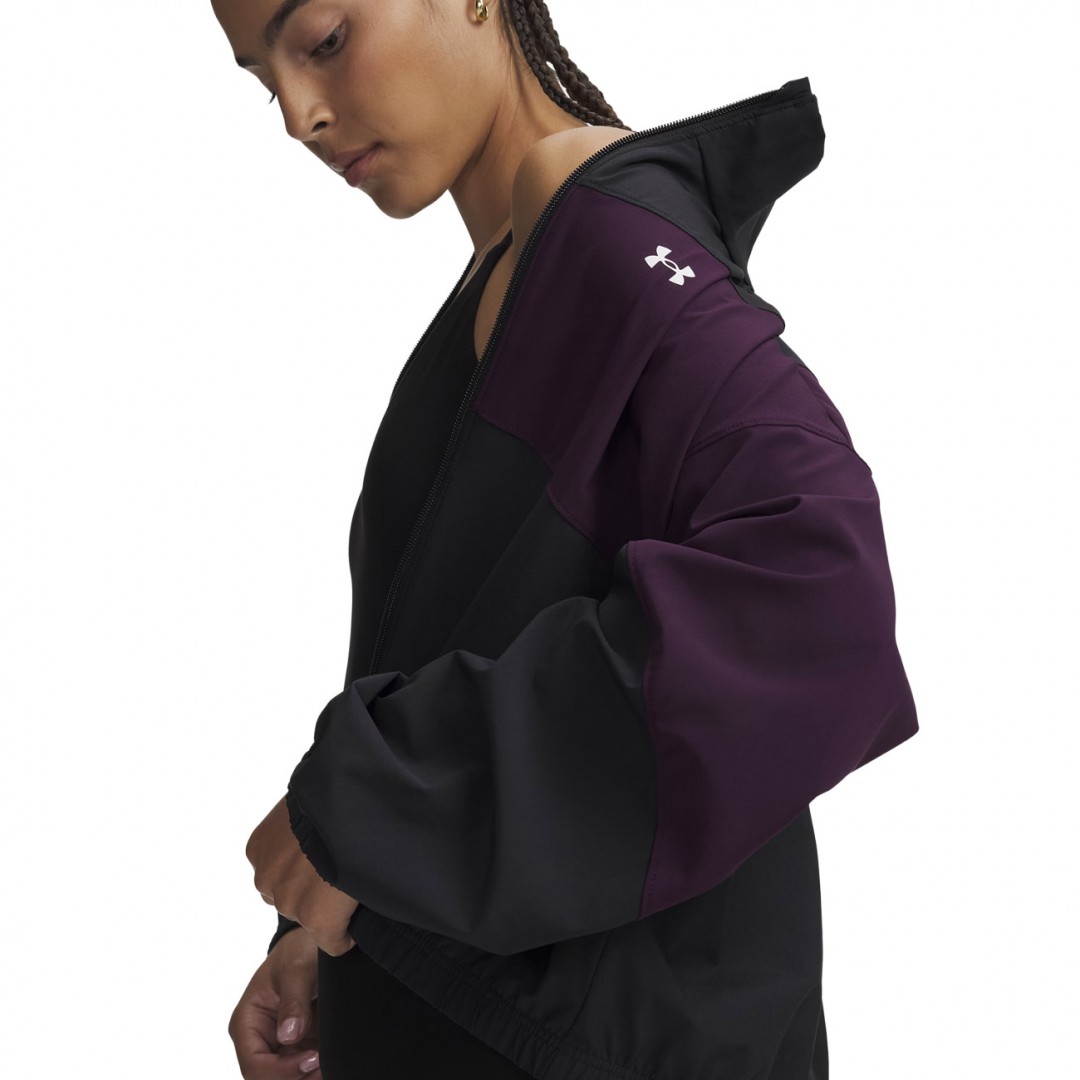 UNDER ARMOUR RIVAL WOVEN JACKET 1389631-002 Black