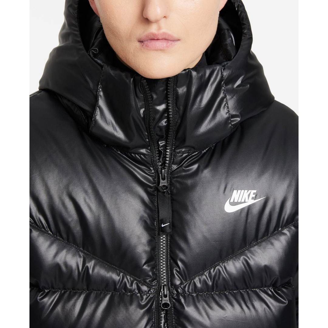 NIKE W NSW TF CITY HD PARKA DH4081-010 Μαύρο