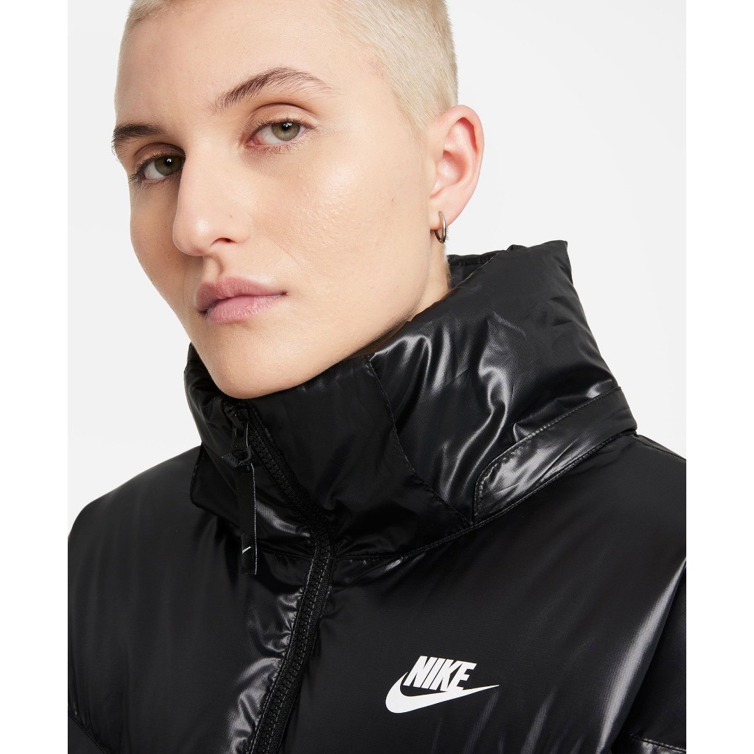 NIKE W NSW TF CITY HD PARKA DH4081-010 Μαύρο