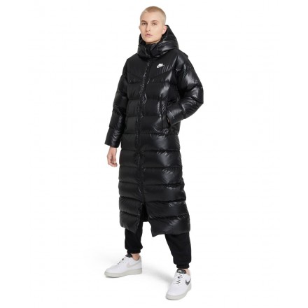 NIKE W NSW TF CITY HD PARKA DH4081-010 Μαύρο