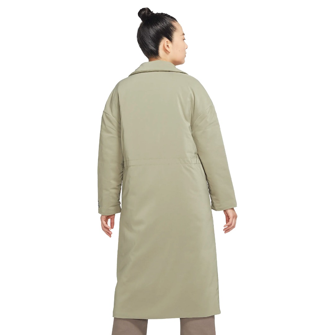 JORDAN W J FLIGHT TRENCH JACKET DR0549-351 OLIVE