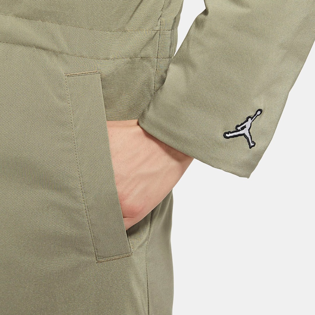 JORDAN W J FLIGHT TRENCH JACKET DR0549-351 OLIVE