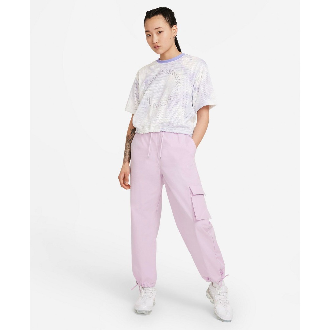 NIKE W NSW ICN CLSH TOP MESH AOP CZ9324-569 Μωβ