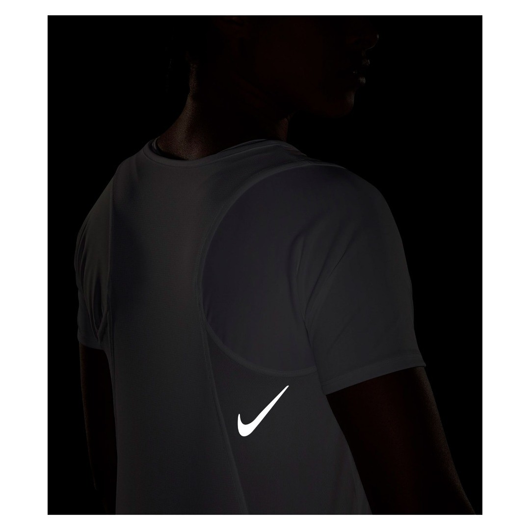 NIKE W NK DF RACE TOP SS DD5927-100 Λευκό