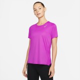 NIKE W NK DF RACE TOP SS DD5927-551 Purple Image 
