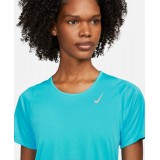 NIKE W NK DF RACE TOP SS DD5927-416 Τιρκουάζ Εικόνα 3