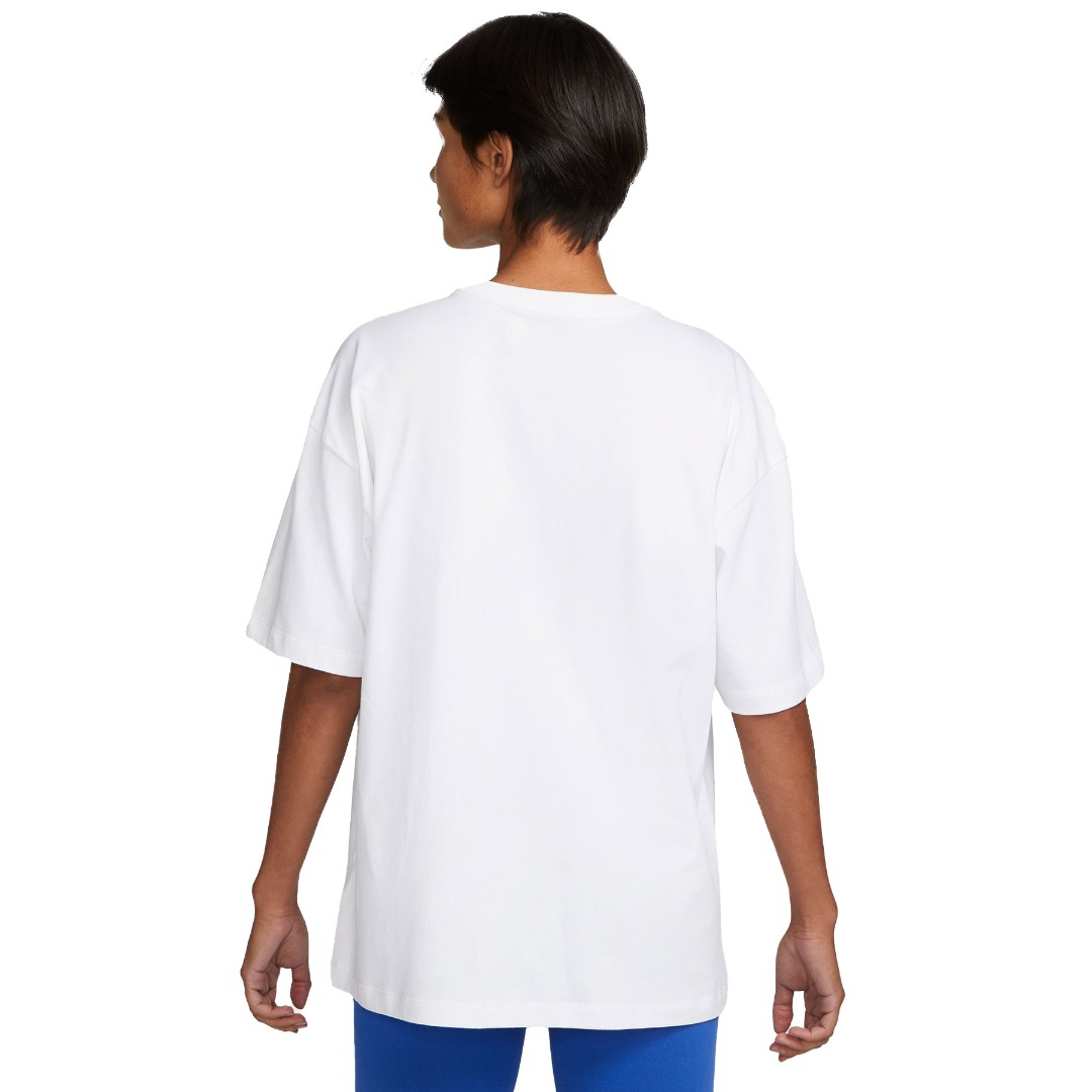 NIKE W NSW TEE OC 1 SS OS DX7922-100 Λευκό