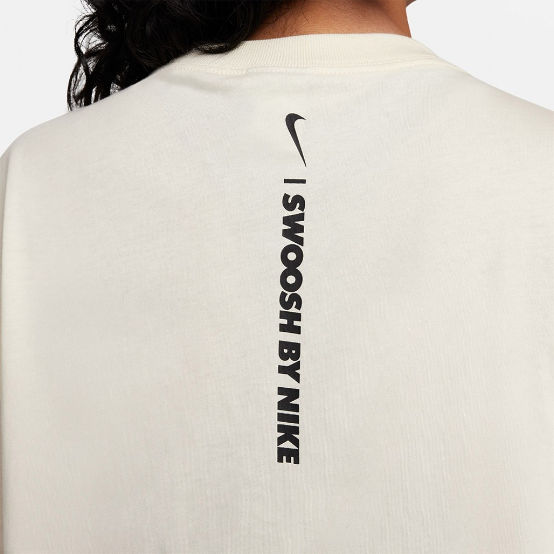 NIKE W NSW TEE BF GLS FZ4634-113 Εκρού