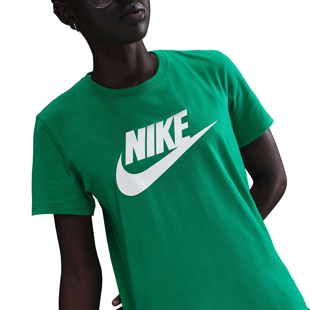 NIKE W NSW TEE ESSNTL ICN FTRA DX7906-326 Πράσινο