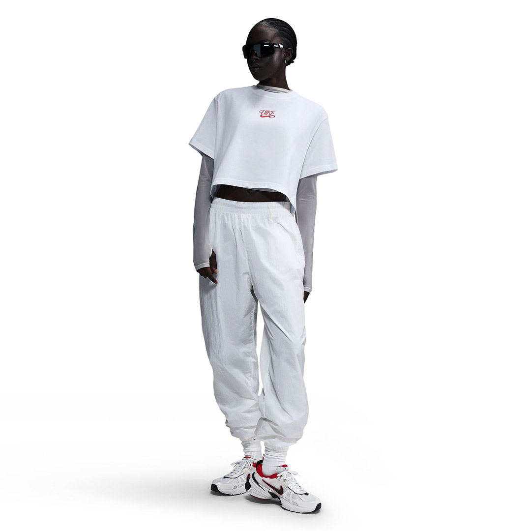 NIKE W NSW SS CROP TEE IWD HF9500-100 White