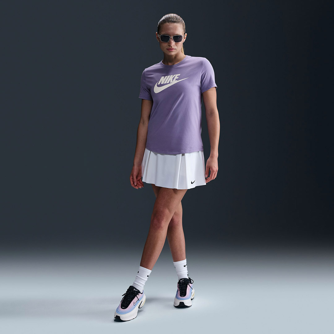 NIKE W NSW TEE ESSNTL ICN FTRA DX7906-527 Purple